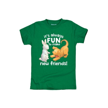 Top Biscuit - Biscuit New Friends TODDLER SHORT SLEEVE TEE