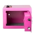 thumbnail image 7 of Stalwart Digital Security Safe Box for Valuables - Compact Steel Lock Box with Electronic Combination Keypad, Pink, 7 of 7