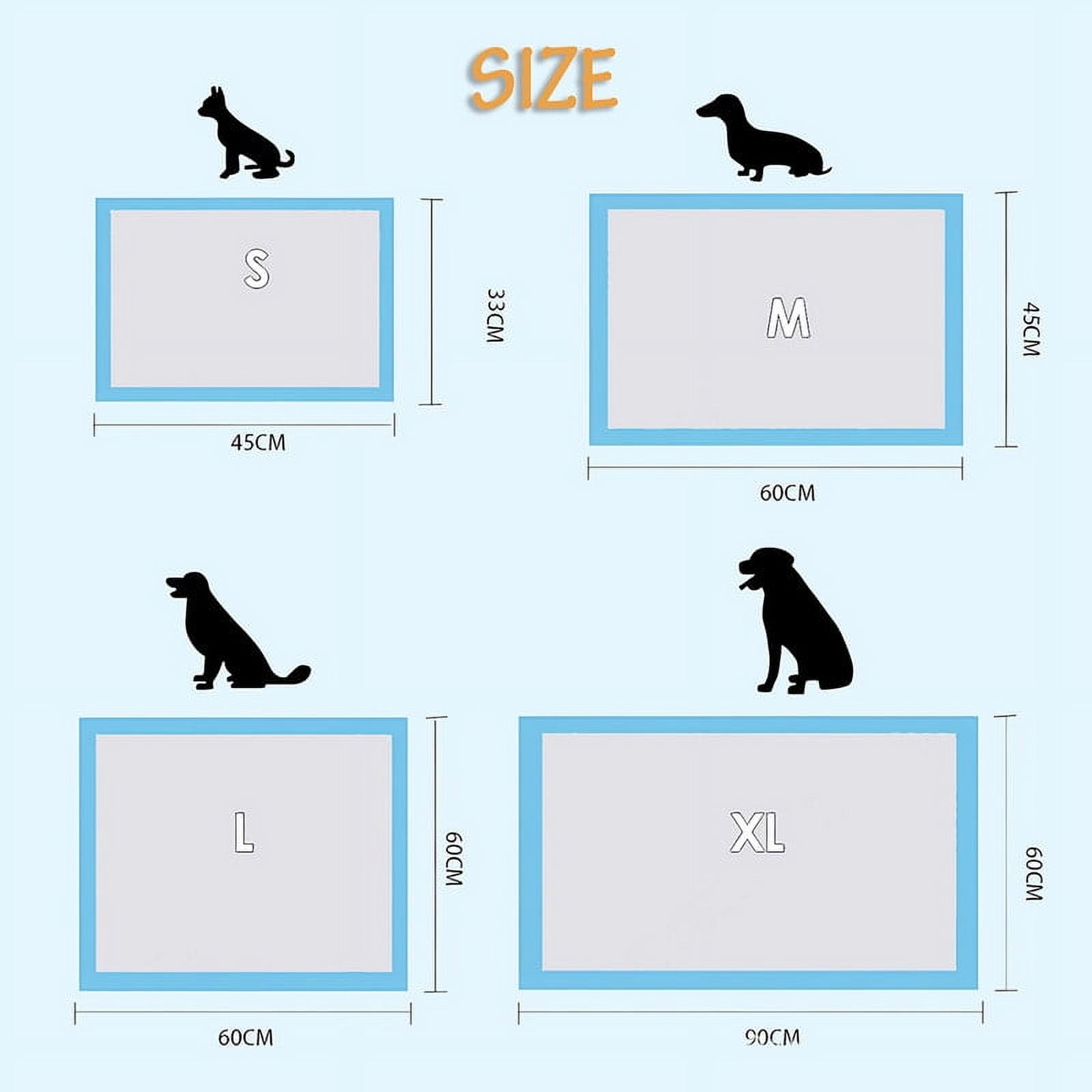 Puppy Pee Pads for Dogs Extra Large 32"x 24" 20 Count, Super Absorbent & Quick-Dry, Thicken Disposable Potty Training Pads for Doggie Cats Rabbits, Leakproof Pet Piddle Pad