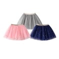 thumbnail image 2 of Gunia Tutu Skirts For Girls Fashion Baby Stars Sequins Dance Ballet Princess Birthday Party Kids Toddler Girls Skirt Pink 6T, 2 of 2