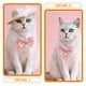 thumbnail image 2 of Collar de gato de perla delicado collar de perro Bowknot Collar de cachorro Decoración de perros accesorio, 2 of 4