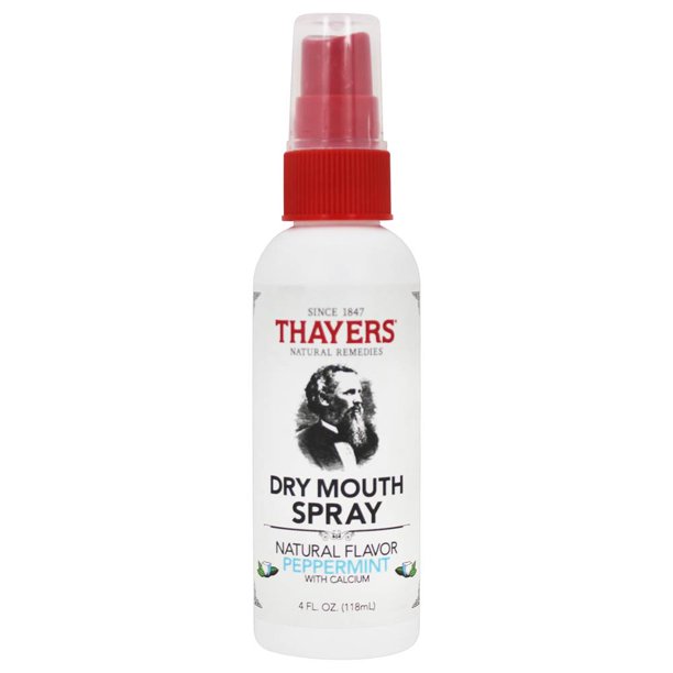 Thayers SugarFree Dry Mouth Spray with Calcium Peppermint 4 fl. oz
