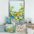 thumbnail image 3 of Designart 'Still Life Of Colorful Wildflowers With Leaves II' Traditional Framed Art Print, 3 of 4