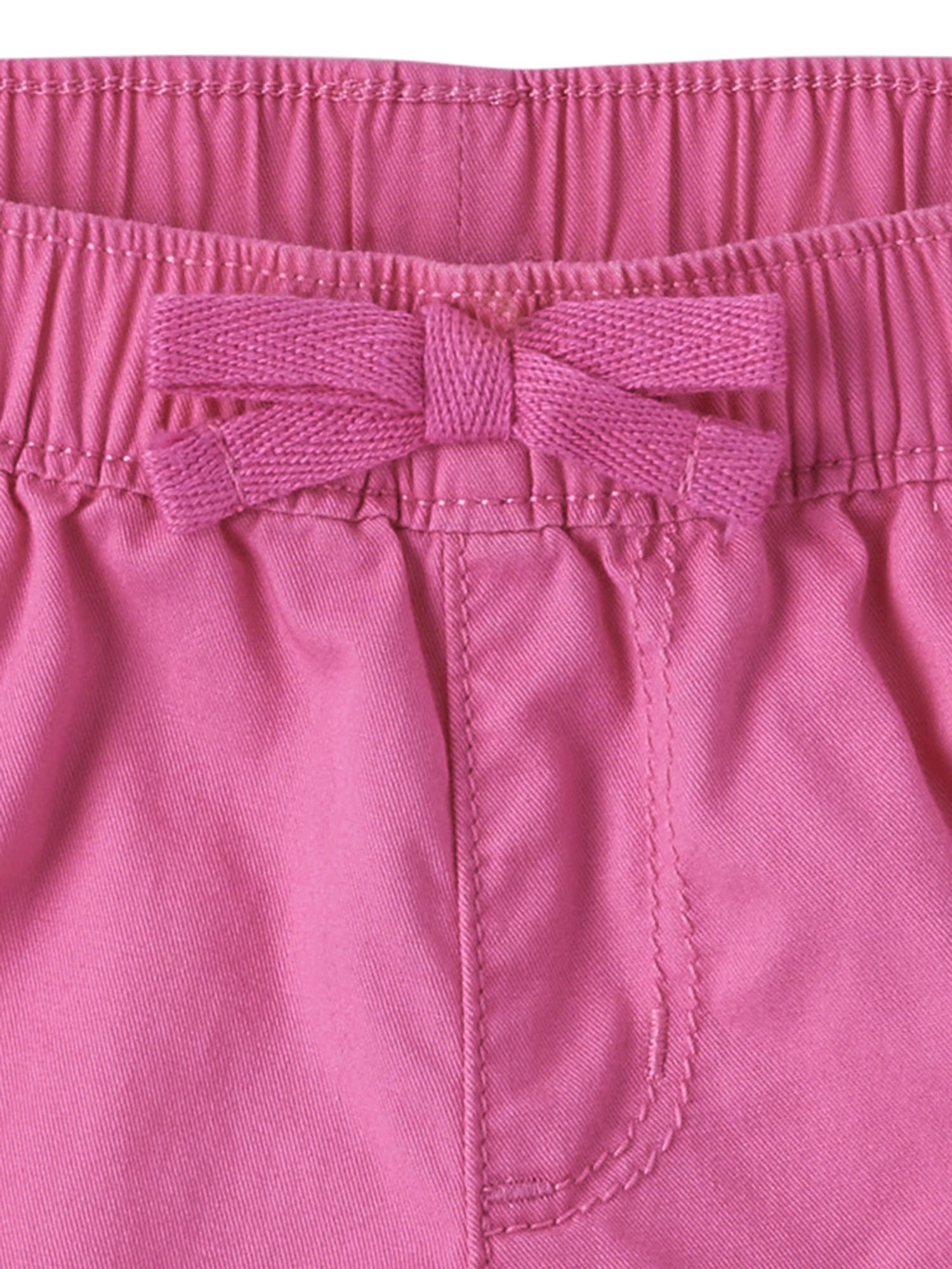 The Children's Place Baby and Toddler Girls Twill Pull-On Short Sizes, 6M-5T