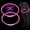 Pink, variant on Teddy Run USB Rechargeable LED Dog Collar - Light Up Adjustable Pet Collar With 3 Modes, 360° Glow Safety Collar For Small/Medium/Large Dogs - TPU Cuttable Puppy Collar For Night Walking (Green)