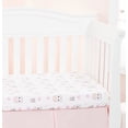 thumbnail image 5 of Everyday Kids 2PK Crib Sheets - Owls and Pink, 5 of 13