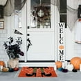 thumbnail image 6 of Halloween Doormat with Shoes Off Witch Design – Cute Welcome Mat for House Decoration, Seasonal Entryway Rug, Funny Holiday Party Night Greeting - Khaki, 6 of 9
