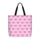 thumbnail image 1 of Fotbe Pink bows Bolsa Tote con Estampado para Mujer, Bolsos con Cremallera, Bolsa de Hombro Casual de Gran Capacidad con Bolsillos Internos, 1 of 7