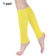 thumbnail image 3 of 2pack/lot Retro leg Texture Warmth Trend Fashinable 2pieces Shape Multicolor Skin-friendly And leg For Occasions - Multicolor Soft Skin-friendly Yellow, 3 of 7