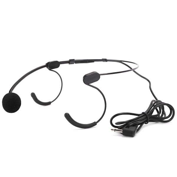 Headset Condenser Microphone Microphone 3.5mm Plug for Wireless Speaker Teaching Megaphone Meeting Speech