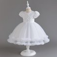 thumbnail image 6 of Toddler Girl Dresses Kids Formal Dresses For Girls White Dresses For Girls Ball Gown Dresses For Girls Dress For Girls 2-3 Years, 6 of 7
