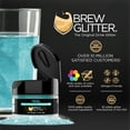 thumbnail image 5 of Brew Glitter - Teal Edible Drink Glitter - Bold Sparkle, Beverage-Safe, 4g, 5 of 8