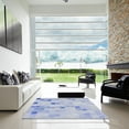thumbnail image 7 of Ahgly Company Machine Washable Indoor Rectangle Transitional Lavender Blue Area Rugs, 2' x 4', 7 of 7