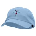 thumbnail image 2 of Finish Line Embroidered Low Profile Dyed Cotton Twill Cap - Sky Blue OSFM, 2 of 5