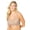 Nude, variant on Women's Plus Size Front Close Wireless Posture Bra