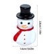 thumbnail image 2 of 10pcs Xmas mini muñeco de nieve decoración de resina mini muñeco de nieve adornados de bricolaje, 2 of 8