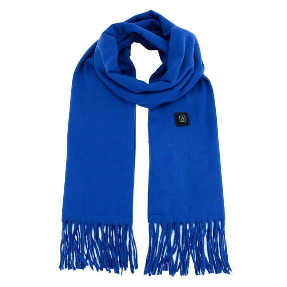 HNMKIU 2025 Fashion Solid Color Unisex Scarf For Men And Women Versatile Fall Winter Comfort Wrap Blue,One Size