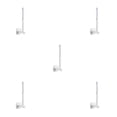thumbnail image 3 of Toystoory Colgador de pared para cocina y baño, soporte de almacenamiento impermeable para dormitorio, baño, sala de estar, organización, estante Type2 NO2 Toystoory CBP442429, 3 of 4