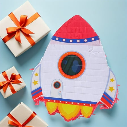 TABLZONE Paper Rocket for Space Party Decorations Kids Birthday Supplies Fun Game