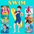 thumbnail image 4 of Soidarity Trajes de neopreno para niños, traje de buceo ultrafino de secado rápido, pantalones de manga corta, traje de baño para jóvenes, buceo, Deportes acuáticos naranja XXL Soidarity OD003672-10, 4 of 6