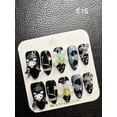thumbnail image 5 of Pure Handmade Press on nails, JC Press On Nails Kit , Short Length Nail Press Ons, Durable, Easy Application, Stylish Impress Press On Nails,Perfect for Daily Wear & Special Occasions（E15 M）, 5 of 5