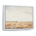 thumbnail image 2 of Designart "Minimalistic Breeze In Scenic Prairies" Prairies Floater Framed Wall Art Prints, 2 of 5