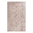 thumbnail image 2 of Beige 5x8 Rug, Machine Washable, Non-slip, For Kitchen, Bedroom, Living Room Area Low-pile, Room, Hallway -, 2 of 2