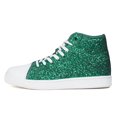 thumbnail image 5 of Futezty Women Glitter Sparkly Fashion Sneakers Bling High Top Shoes, 5 of 5