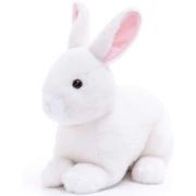 Lazada Stuffed Rabbit Pillow Girl Gifts Plush Bunny Toy Squishy Rabbit Toys Soft White 9.5