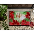thumbnail image 3 of Carolines Treasures CK1350JMAT Afghan Hound Poinsettas Door Mat Indoor Rug or Outdoor Welcome Mat 24x36 Doormat  36"L x, 3 of 4