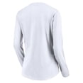 thumbnail image 3 of Women's White Minnesota Golden Gophers Team Logo Long Sleeve V-Neck T-Shirt, 3 of 3