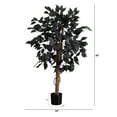 thumbnail image 3 of Nearly Natural Ficus Artificial Halloween Potted Tree - 3' - Unlit, 3 of 4