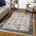 thumbnail image 5 of Surya Mirabel MBE-2313 108 x 146" Rectangle Fabric Rug in Tan/Teal/Pale Blue, 5 of 9