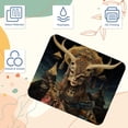 thumbnail image 3 of Bohemian Gaming Mouse Pad, Mouse Mat, Mouse Pad - Square, 8.3x9.8 Inch, Printed, Non-Slip Rubber Bottom - Suitable for Office and Gaming, 3 of 6