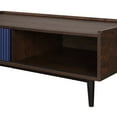 thumbnail image 6 of Manhattan Comfort Duane Coffee Table - Engineered Wood - Dark Brown & Navy Blue, 6 of 12