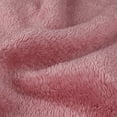 thumbnail image 4 of PiccoCasa Sherpa Throw Blanket Fluffy Fleece Lightweight Blanket Sofa Couch, Dark Pink 23"x30", 4 of 6