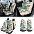 thumbnail image 2 of Uorisanigo Mandala Hummingbird Car Seat Cover with Coasters Shift Knob & Handbrake Covers Key Chains Headrest Cover Seatbelt Shoulder Pad Steering Wheel Protector Car Armrest Cushion, 18 Pieces, 2 of 7