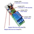 thumbnail image 3 of Luckyn DC 5V module Relais Multifonctions/module de circuit de Retard, 3 of 9