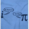 thumbnail image 2 of Rational Real Pi Pie Number Math Nerd Crewneck T Shirts Boy Girl Teen Brisco Brands XS, 2 of 6