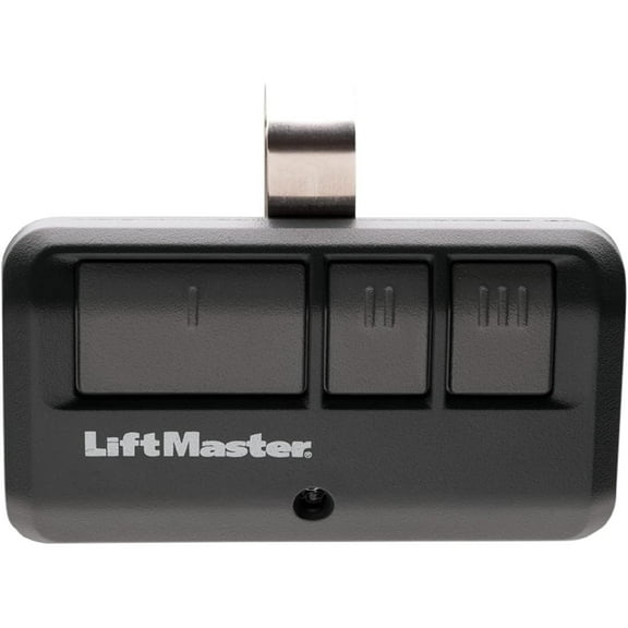 LiftMaster 893Max Security  2.0 3-Button Gate Operator Remote Control with Visor Clip - pack of 1