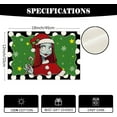thumbnail image 6 of Christmas Placemats Halloween Table Mats Decor and Christmas Decorations for Home Party, 6 of 6