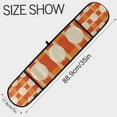 thumbnail image 3 of Yayeee Double Oven Mitt Kitchen Heat Resistant Baking 35" x7" Quilted Glove, Beige Geometric Circles, 3 of 6
