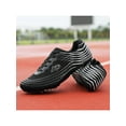 thumbnail image 6 of UKAP Unisex Running Lightweight Nails Sneakers Womens Racing Comfortable Spikes Athletics Wear-Reaistant Track & Field Shoes Black-2 5, 6 of 9