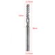 thumbnail image 2 of Fresas de una Sola Flauta Higoodz 10pcs Set CNC de Carburo de Tungsteno 3.175mm, 2 of 7
