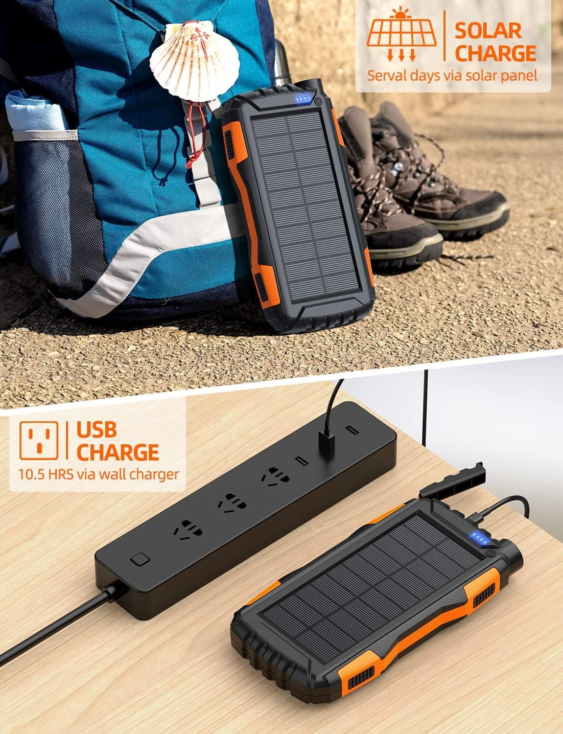best rated portable solar charger