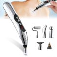 thumbnail image 1 of Acupuncture Pen, 5-in-1 Electronic Acupuncture Pen, Pain Relief Therapy, Rechargeable Powerful Meridian Energy Massage Pen - J, 1 of 5