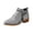 Gray, variant on EKVAHL Women's Orthopedic Ankle Booties, Faux Suede Low Block Heel Work Boots, Pointed Toe Fall Winter Outdoor Fashion Boots Brown