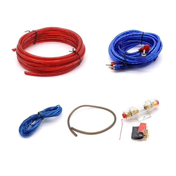 ZPAQI Car Wiring Amplifier Power Cable Kit Car Power Amplifier Install Kit
