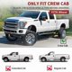 thumbnail image 2 of YITAMOTOR Floor Mats Compatible with 2012-2016 Ford F-250/F-350/F-450 SuperCrew/Crew Cab, Custom Fit 1 st & 2nd Seat 2 Row FloorLiner Set Black, 2 of 9