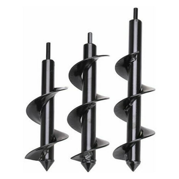 Hex Drill Driver Compatible High Efficiency Auger Spiral Drill Bit, Rapid Bulb Planter for Wide Application Planting, Garden Drill Bit Auger for Improves Working Efficiency Earth Auger Bit (1 Pieces)